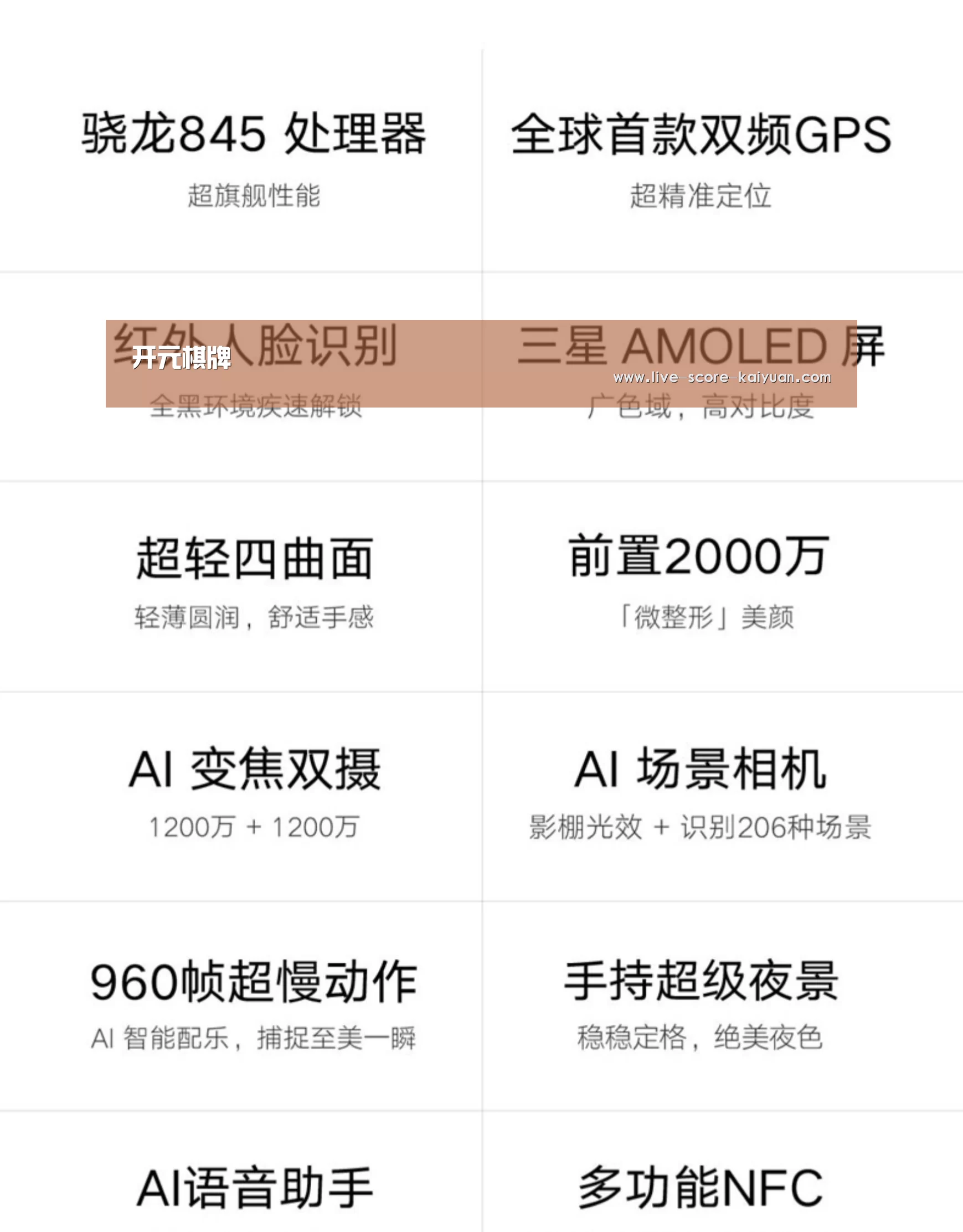 小米8屏幕指纹版 6GB+128GB 黑色 全网通4G 双卡双待 全面屏拍照智能游戏手机(图2)